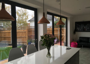 Origin bifolds for homes in Worcester Park - installations from Hamiltons